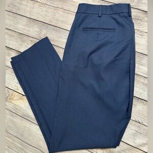 Van Heusen Mens Traveler Slim Fit Pants Blu Size 36x32